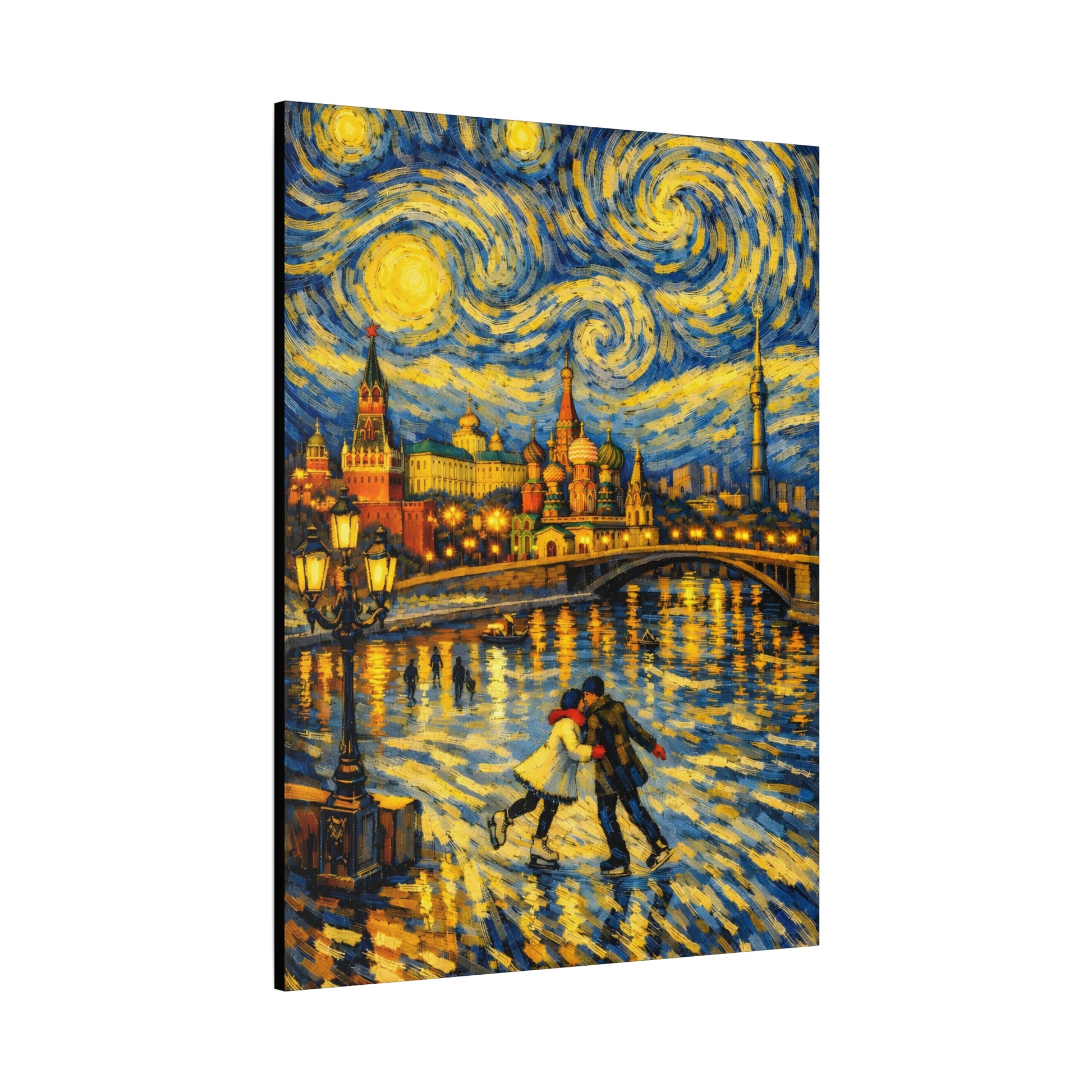 Moscow in a Starry Night – Van Gogh Inspired Canvas Print in Van Gogh style canvas art, product image 66 of 68