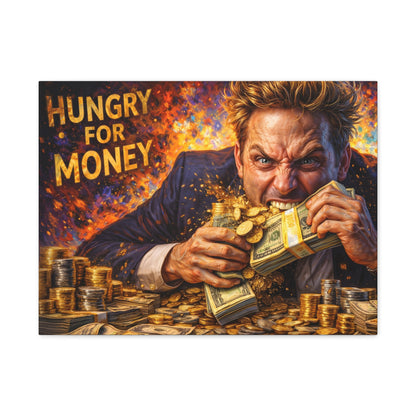 Hungry for Money – Entrepreneur Mindset canvas wall art, product image 9 of 64