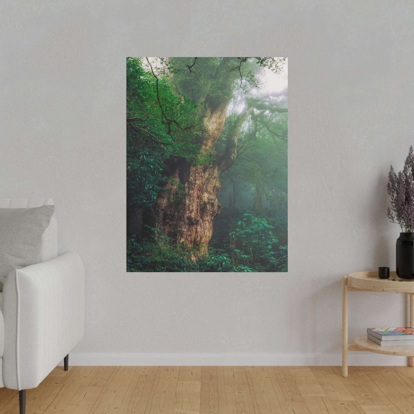 Enchanted Forest: Ancient Tree Canvas Art