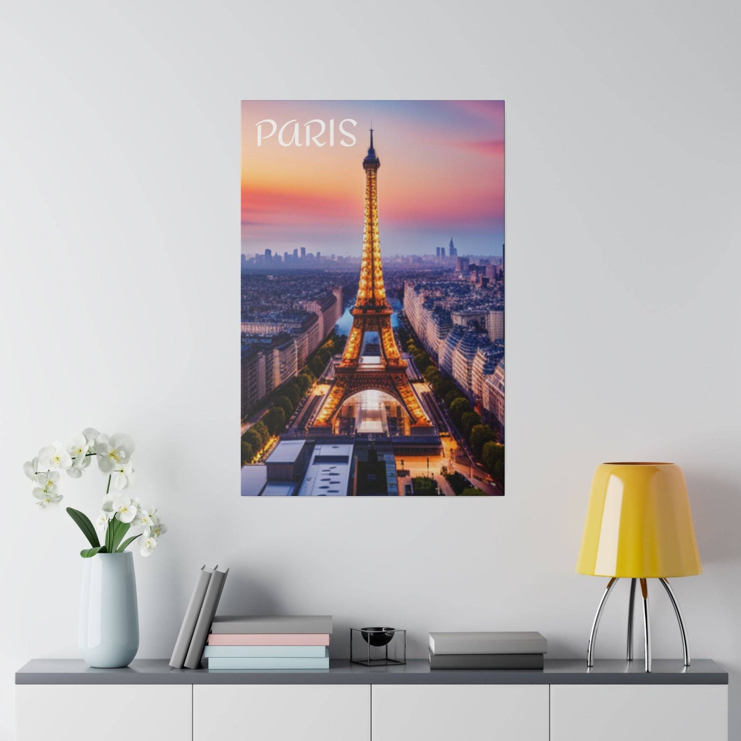 Eiffel Tower Enchantment Canvas