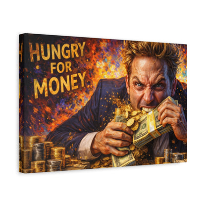 Hungry for Money – Entrepreneur Mindset canvas wall art, product image 29 of 64