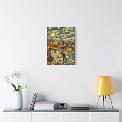 Moscow in a Starry Night – Van Gogh Inspired Canvas Print in Van Gogh style canvas art, product image 40 of 68