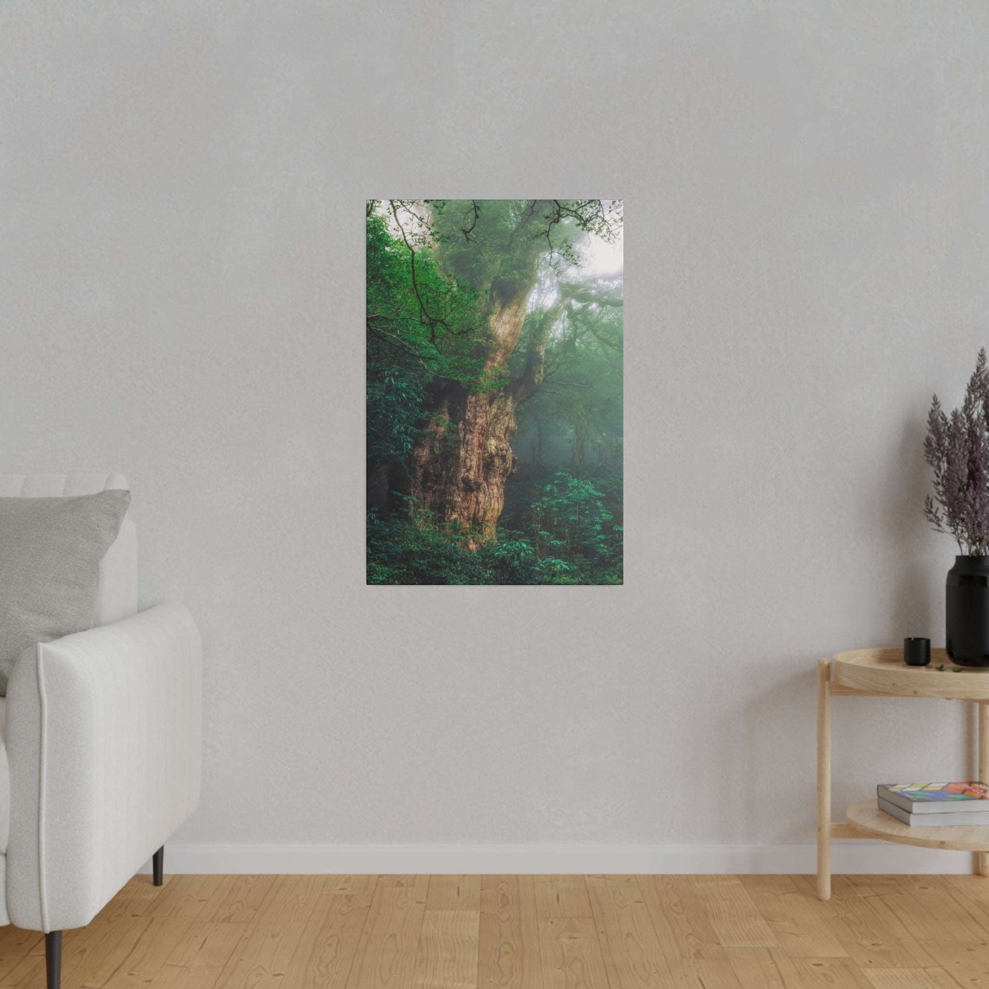 Enchanted Forest: Ancient Tree Canvas Art