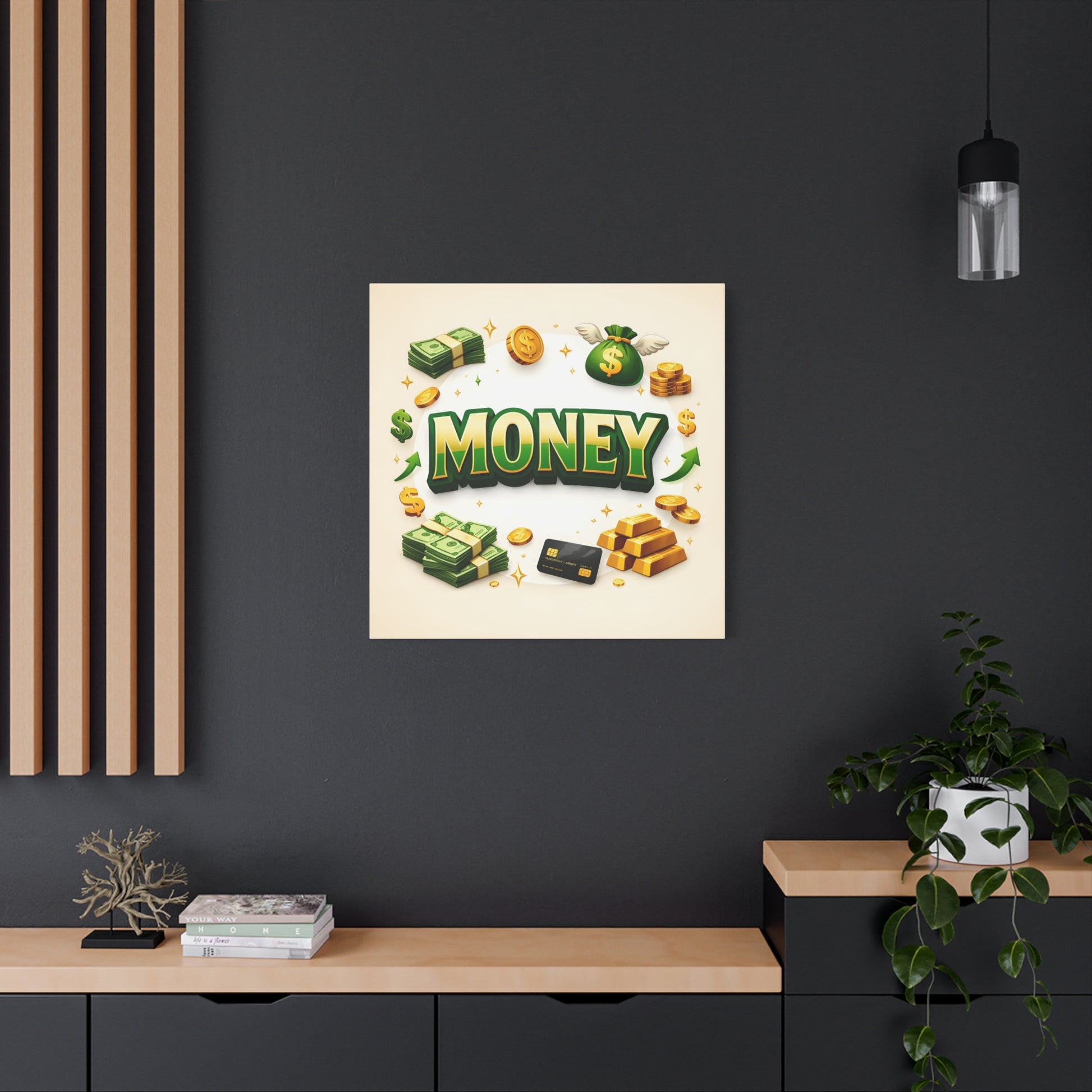 Money Power Canvas Wall Art Canvas image 34