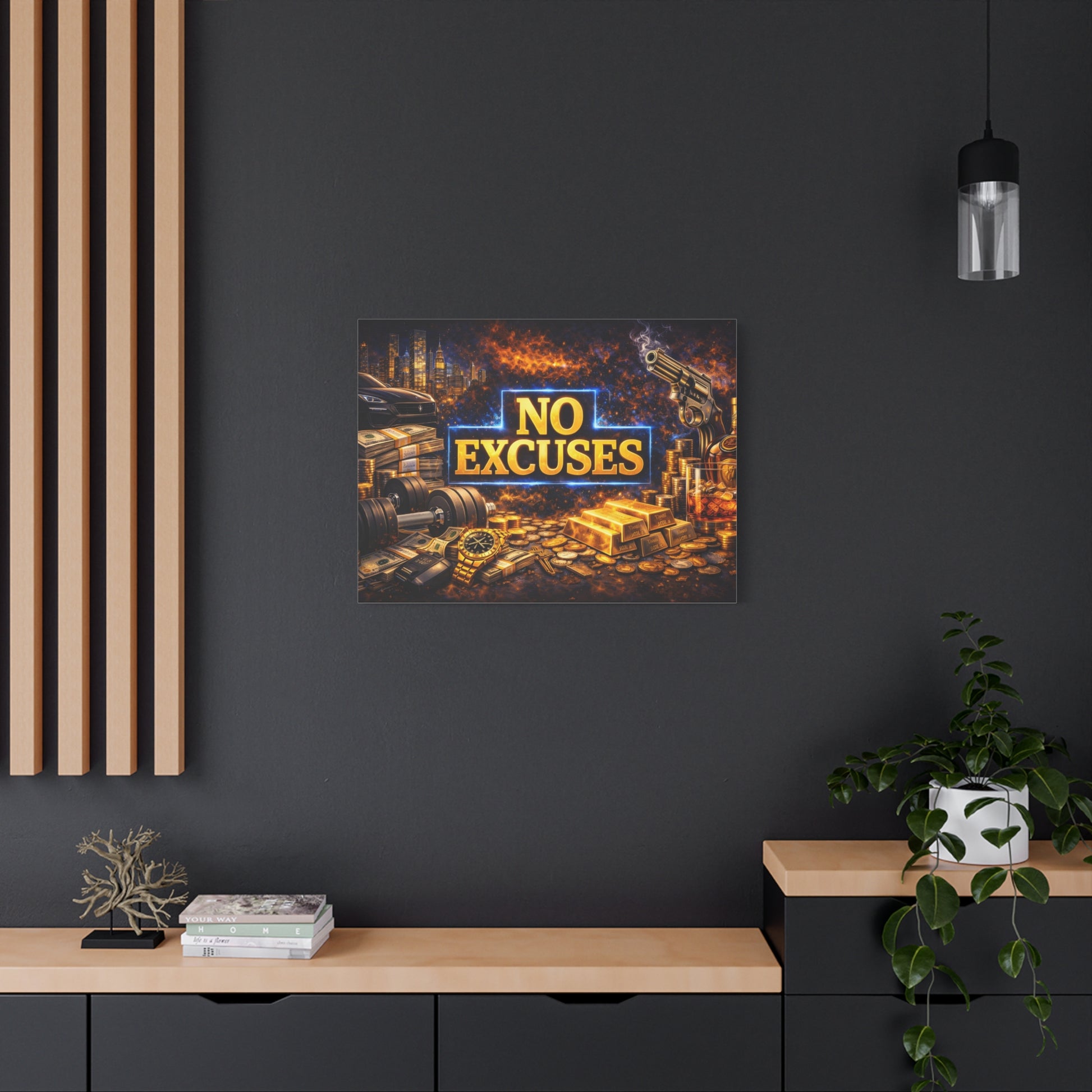 No Excuses – Luxury Motivation canvas wall art, product image 57 of 84