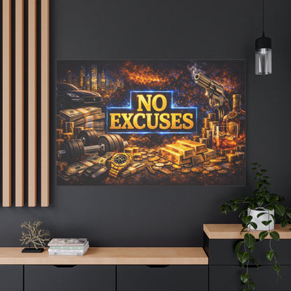 No Excuses – Luxury Motivation canvas wall art, product image 84 of 84