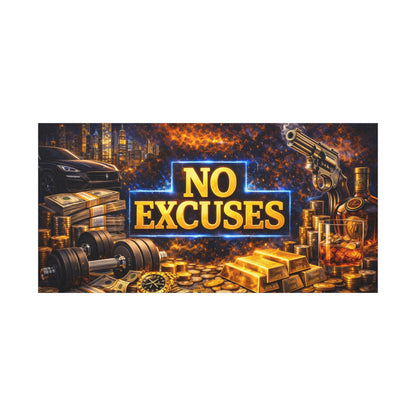 No Excuses – Luxury Motivation canvas wall art, product image 18 of 84