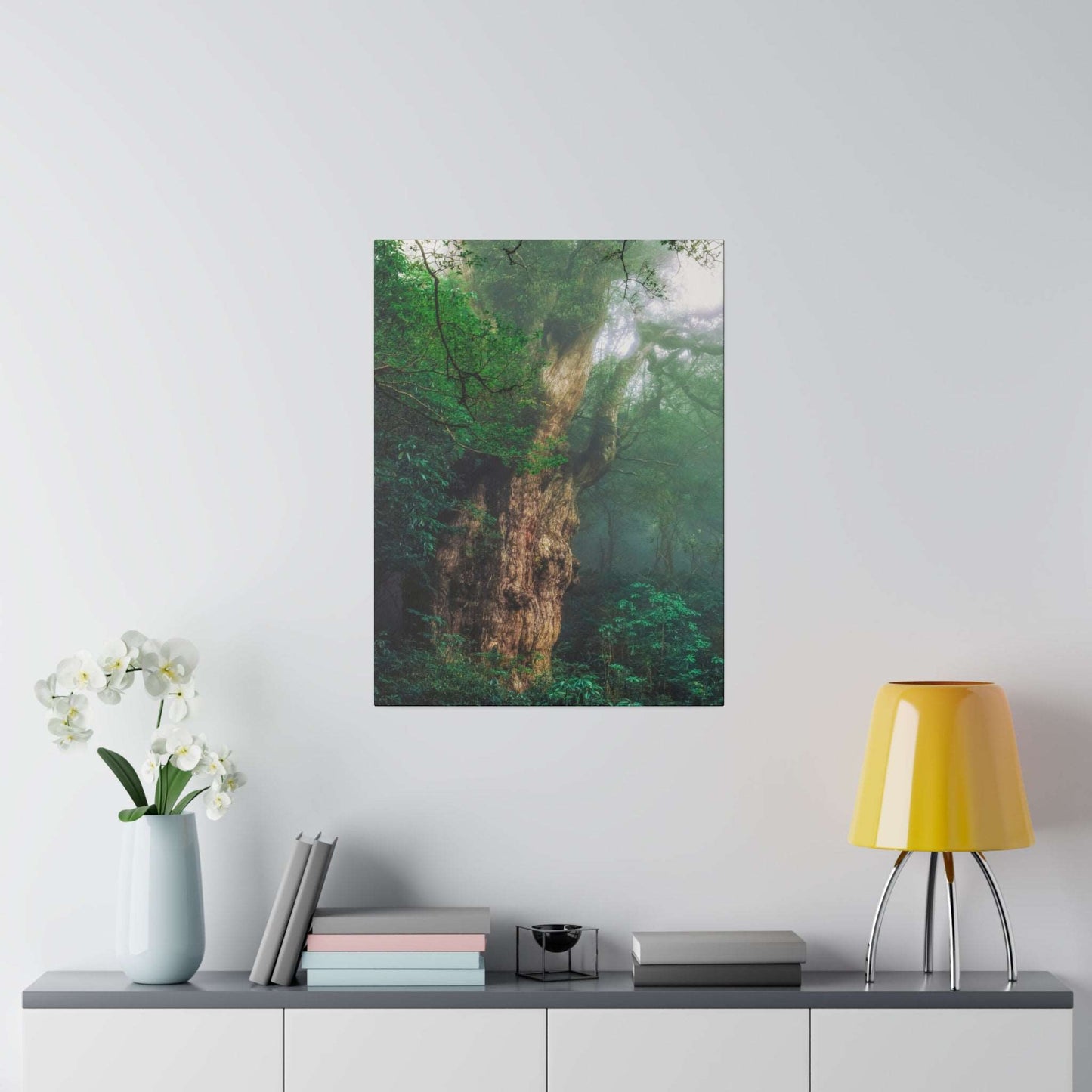 Enchanted Forest: Ancient Tree Canvas Art