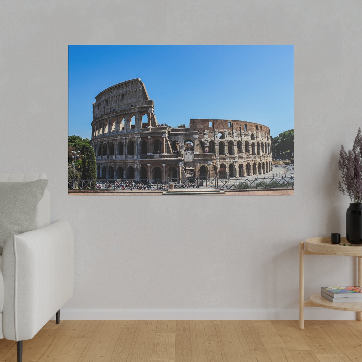 The Colosseum, a top travel destination in Rome, Italy, admired for its ancient architecture and historical value.